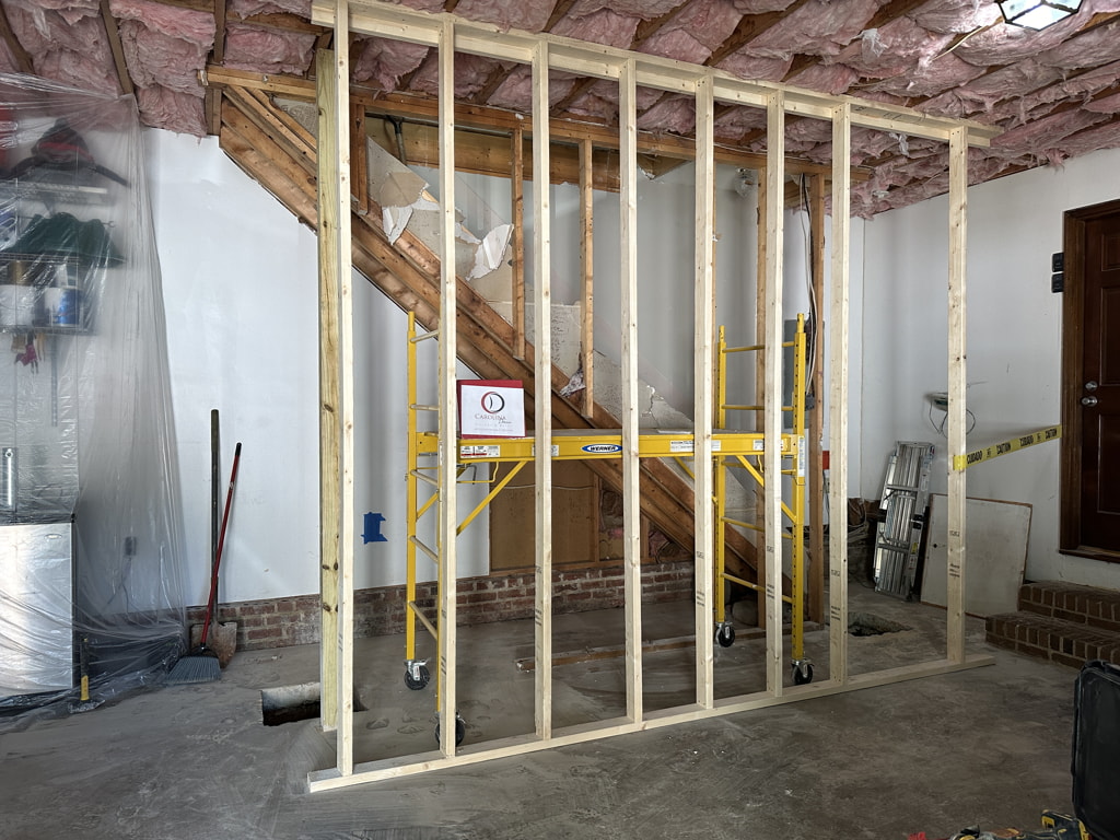 Cheltonham Ct. Interior Wall  Removal in Manchester, NC.